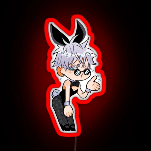 BUNNY GOJO RGB Neon Sign