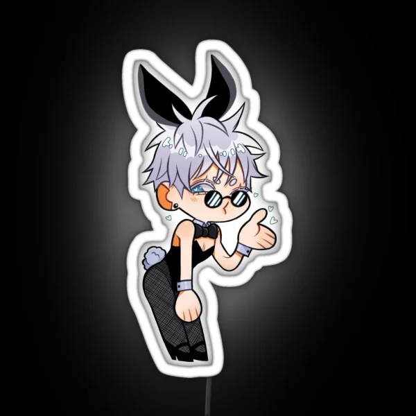 BUNNY GOJO RGB Neon Sign