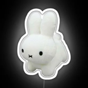 Bunny Plush RGB Neon Sign