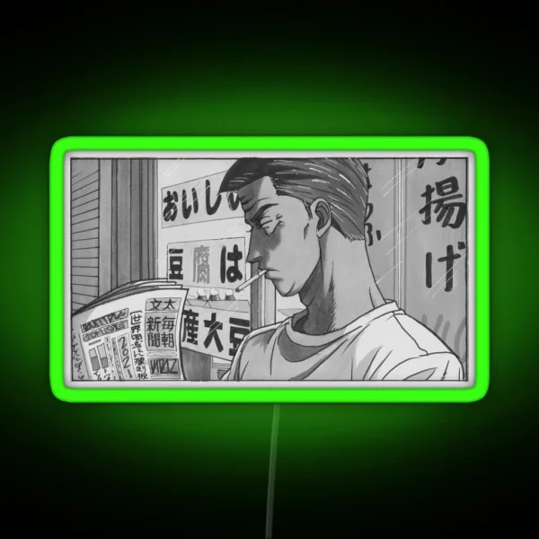 Bunta Initial D RGB Neon Sign