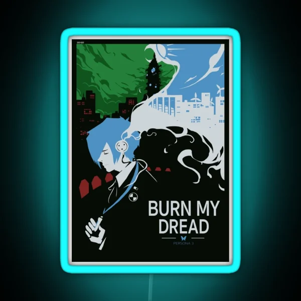 Burn My Dread RGB Neon Sign
