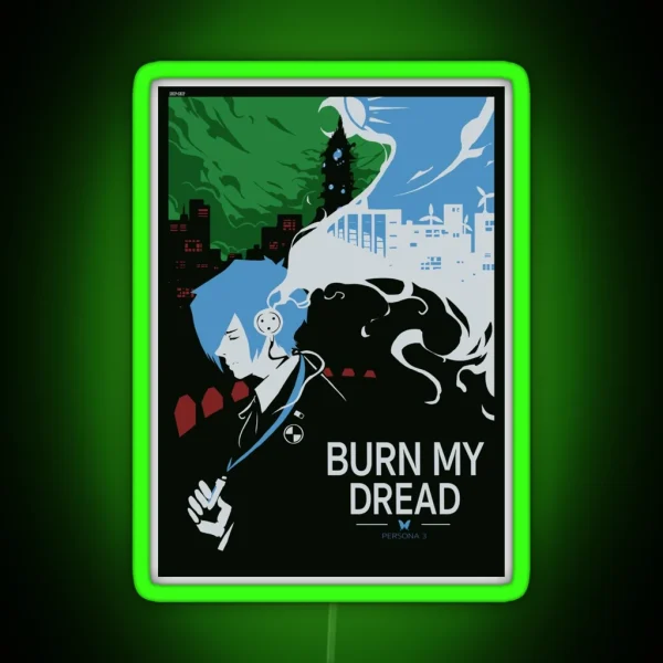 Burn My Dread RGB Neon Sign