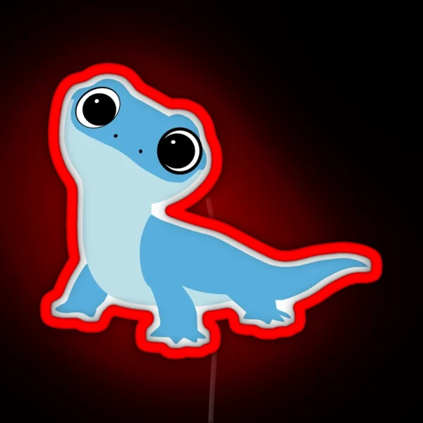 Burni The Lizard RGB Neon Sign