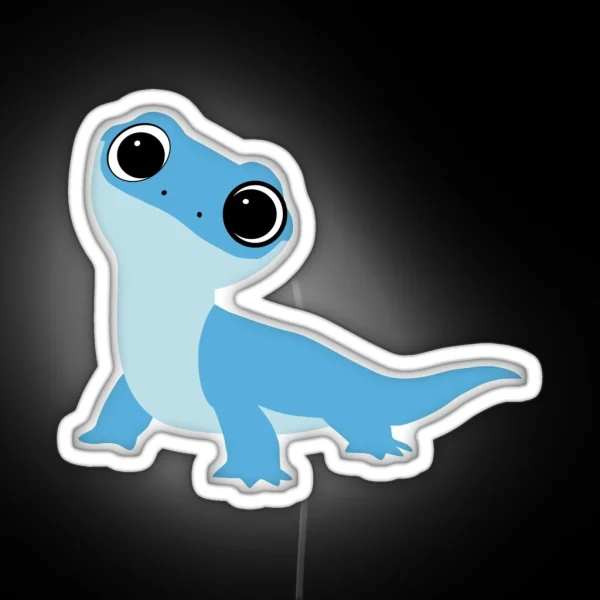 Burni The Lizard RGB Neon Sign
