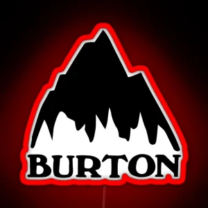 Burton Snowboarding RGB Neon Sign