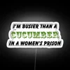 Busier Than A Cucumber RGB Neon Sign