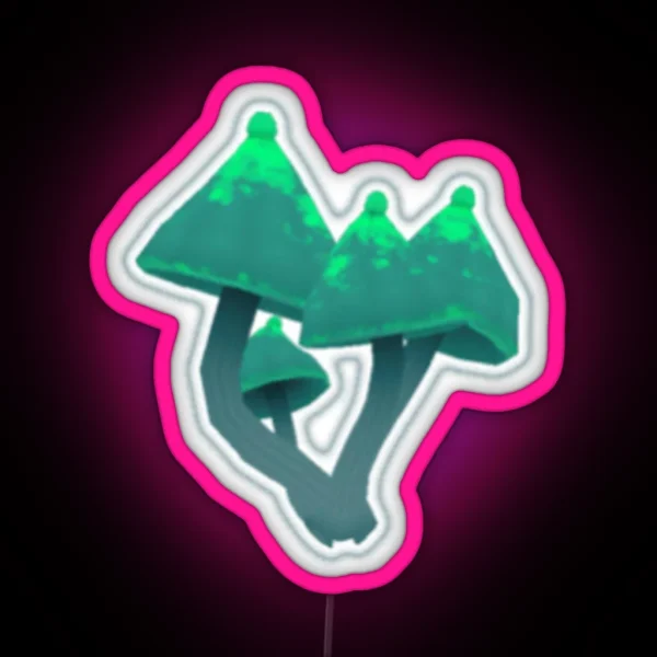 Bustling Fungus RGB Neon Sign