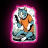 Busy Cat RGB Neon Sign - Image 6