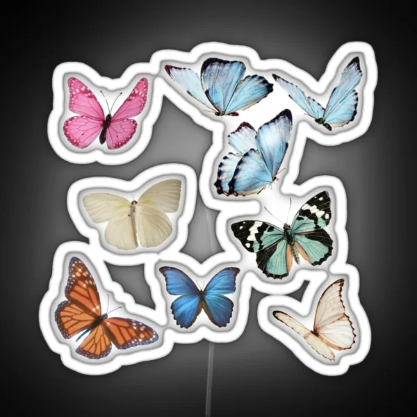 Butterflies Led Pack RGB Neon Sign