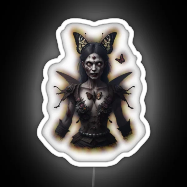Butterfly Demon RGB Neon Sign