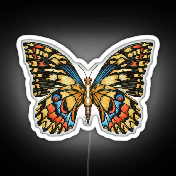 Butterfly Light Version RGB Neon Sign