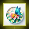 Butterfly Netting On A Flower RGB Neon Sign - Image 5