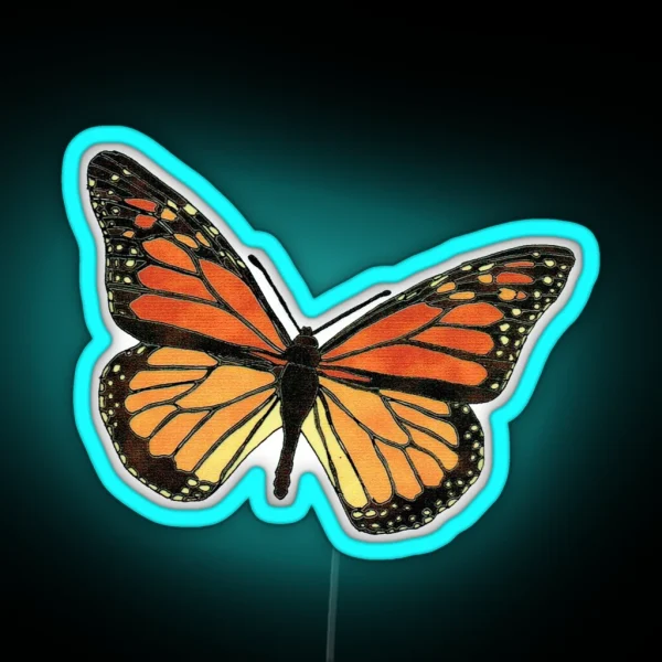 Butterfly RGB Neon Sign