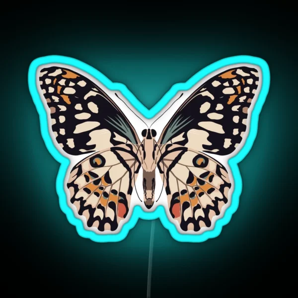 Butterfly RGB Neon Sign