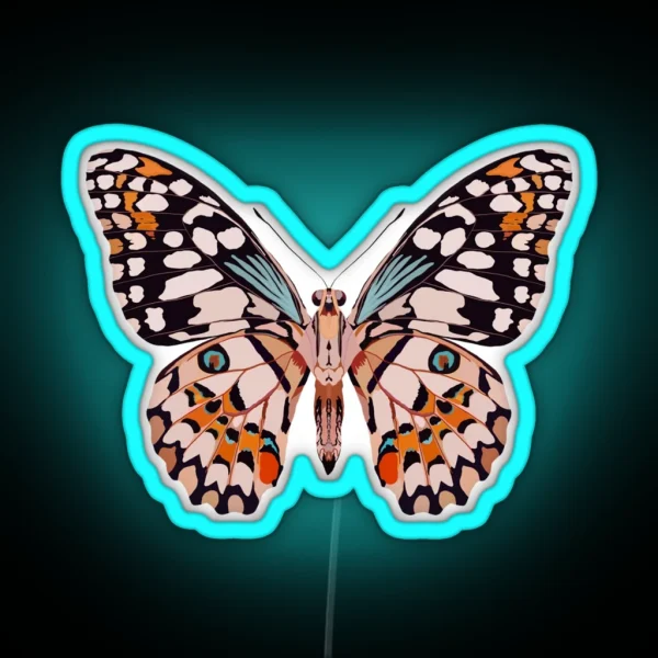Butterfly Wings RGB Neon Sign