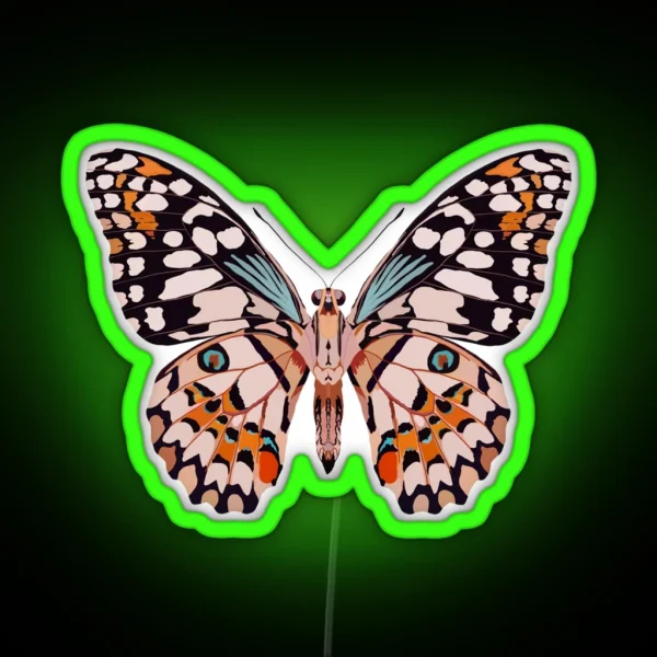 Butterfly Wings RGB Neon Sign