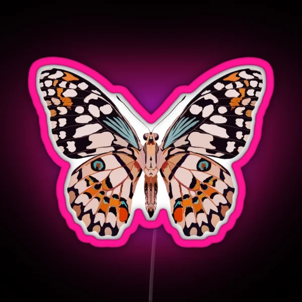 Butterfly Wings RGB Neon Sign