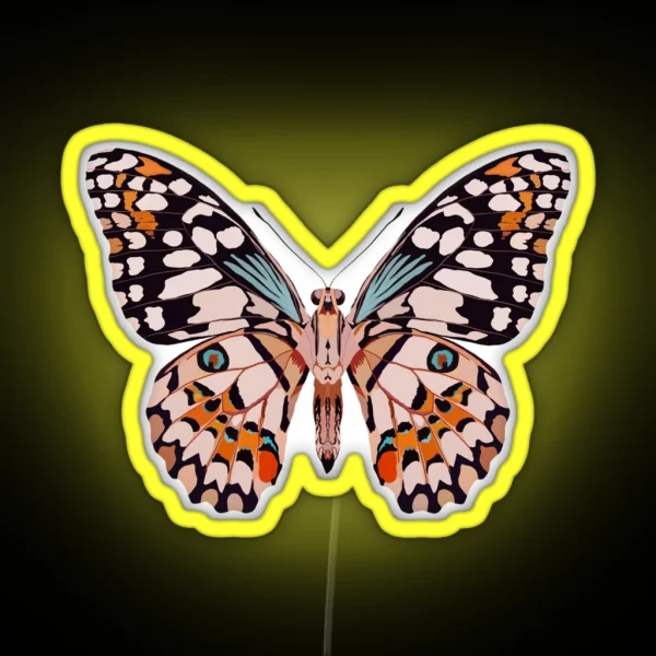 Butterfly Wings RGB Neon Sign
