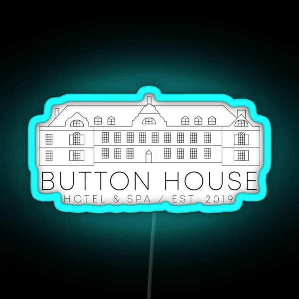 Button House RGB Neon Sign