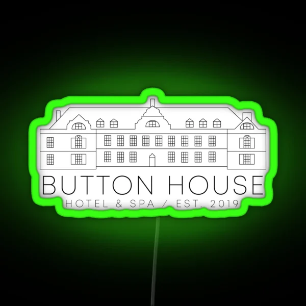Button House RGB Neon Sign