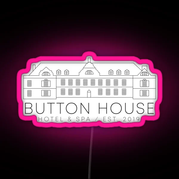 Button House RGB Neon Sign