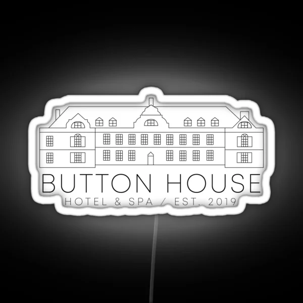 Button House RGB Neon Sign