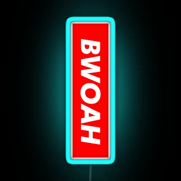 BWOAH Kimi RGB Neon Sign