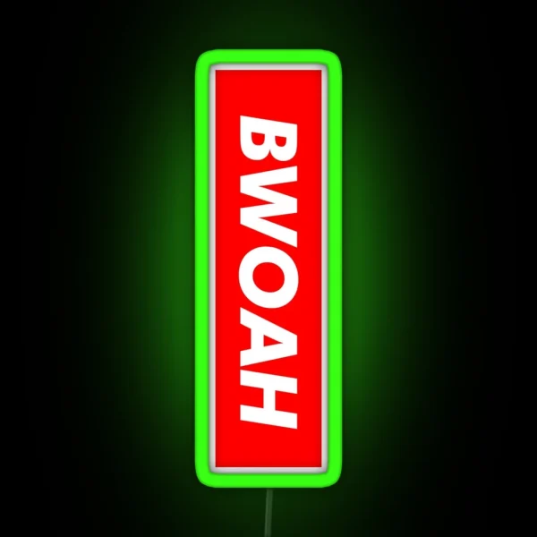 BWOAH Kimi RGB Neon Sign