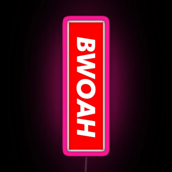 BWOAH Kimi RGB Neon Sign