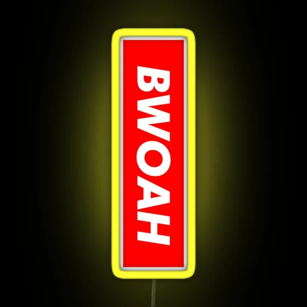 BWOAH Kimi RGB Neon Sign