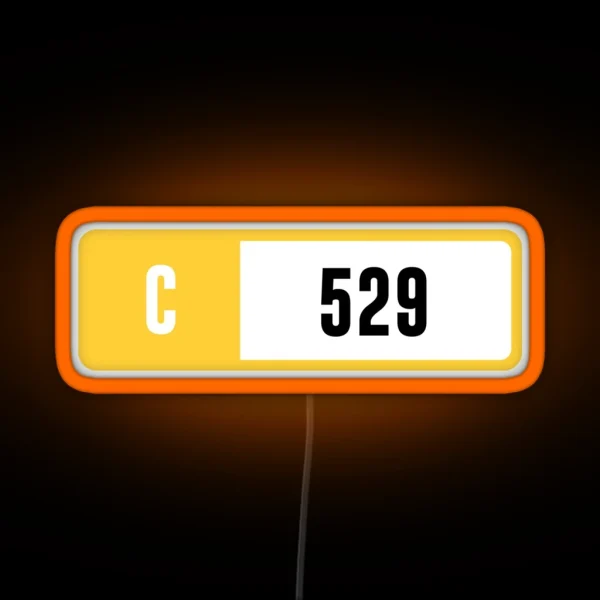C 529 Forza Performance Index RGB Neon Sign