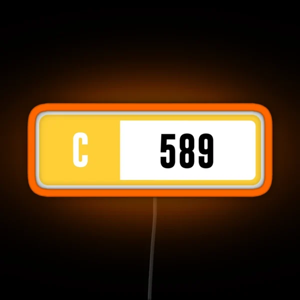 C 589 Forza Performance Index RGB Neon Sign