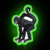 C Is For Columbian Spider Monkey RGB Neon Sign - Image 3