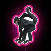 C Is For Columbian Spider Monkey RGB Neon Sign - Image 6