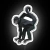 C Is For Columbian Spider Monkey RGB Neon Sign - Image 4