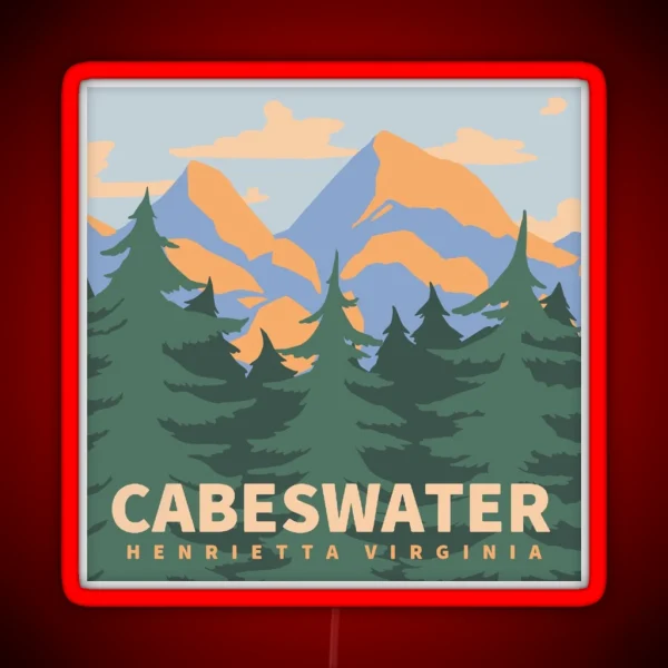 Cabeswater Henrietta Virginia RGB Neon Sign