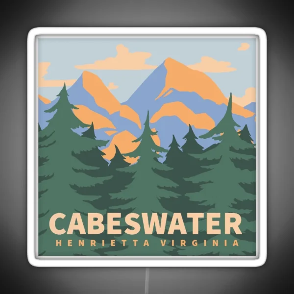 Cabeswater Henrietta Virginia RGB Neon Sign