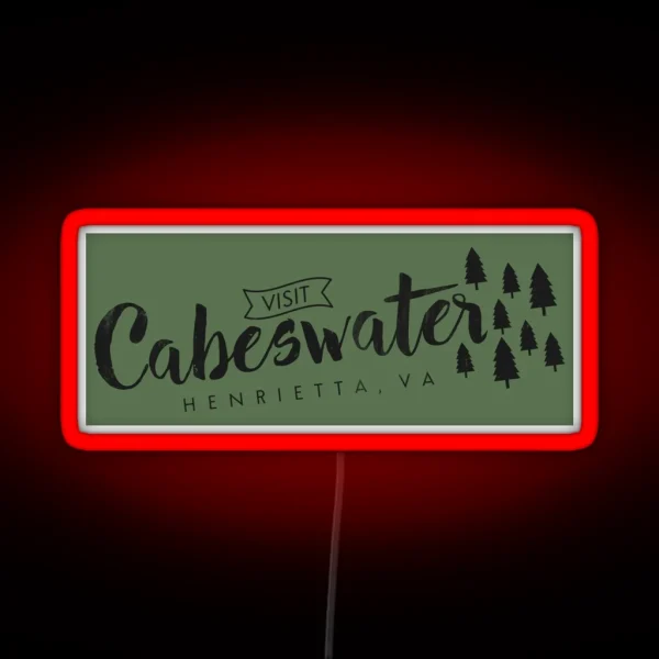 Cabeswater RGB Neon Sign