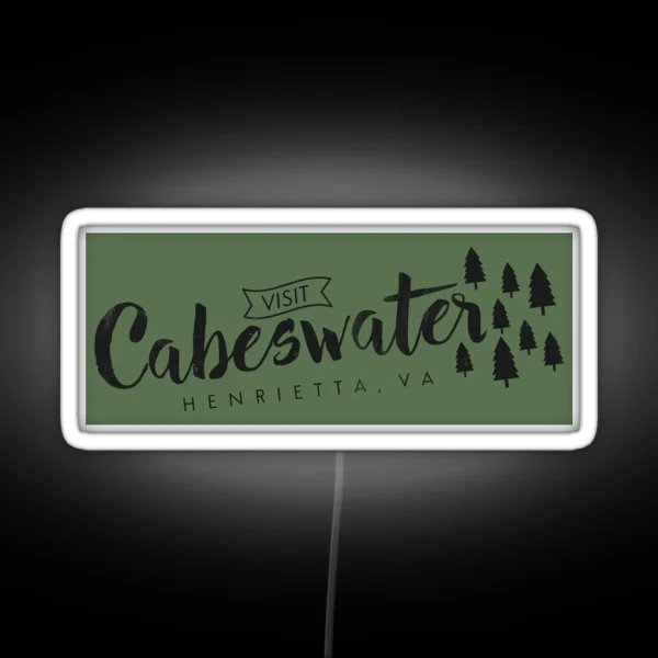 Cabeswater RGB Neon Sign