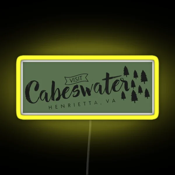 Cabeswater RGB Neon Sign