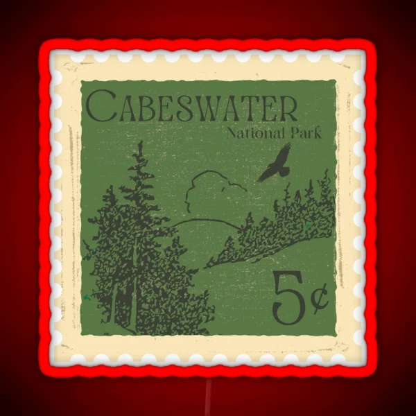Cabeswater Stamp RGB Neon Sign