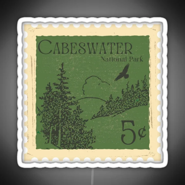 Cabeswater Stamp RGB Neon Sign