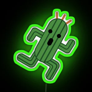 Cactuar RGB Neon Sign