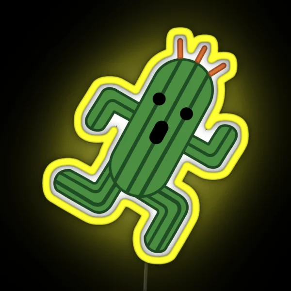 Cactuar RGB Neon Sign