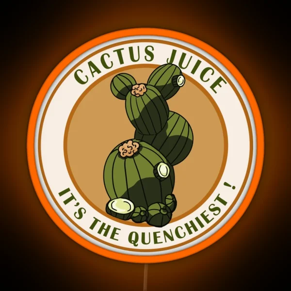 Cactus Juice It S The Quenchiest RGB Neon Sign