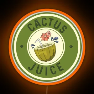 Cactus Juice RGB Neon Sign
