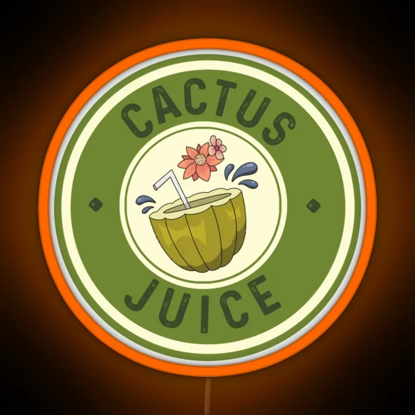 Cactus Juice RGB Neon Sign