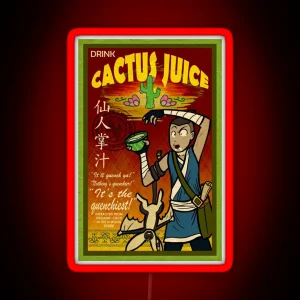 Cactus Juice RGB Neon Sign