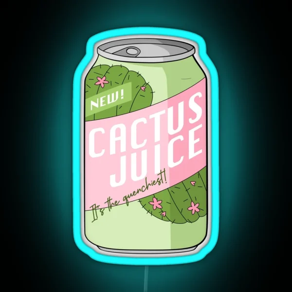 Cactus Juice RGB Neon Sign