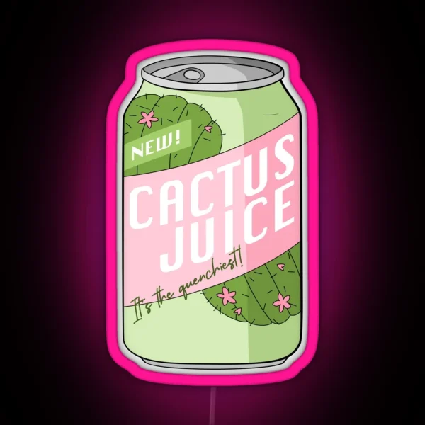 Cactus Juice RGB Neon Sign